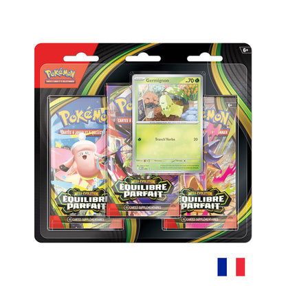 Pokémon - Pack 3 Boosters Germignon - ME03 Équilibre Parfait