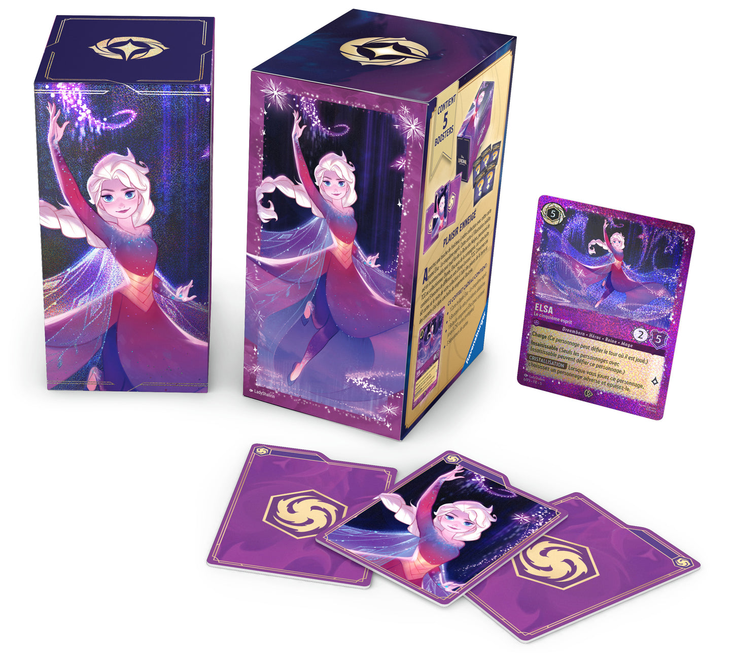 Disney Lorcana - Coffret cadeau Elsa - Chapitre 9 Fabuleux FR