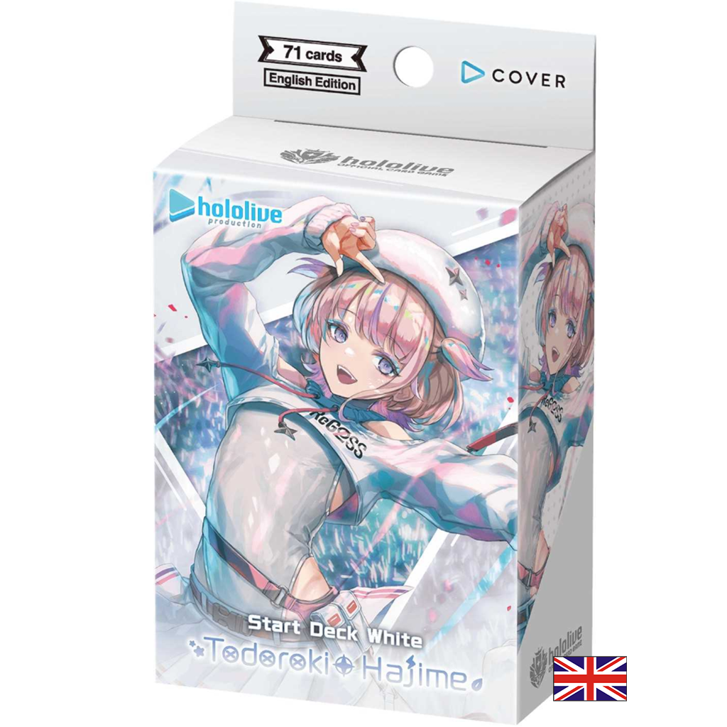 hololive Official Card Game - Start Deck - hSD05e White : Todoroki Hajime (Anglais)
