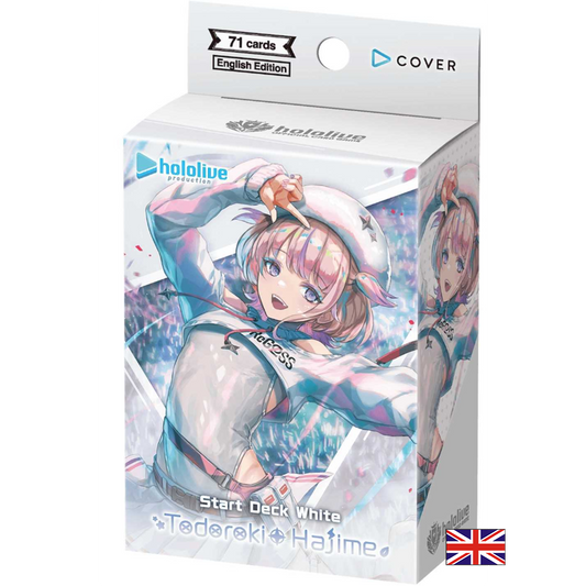 hololive Official Card Game - Start Deck - hSD05e White : Todoroki Hajime (Anglais)