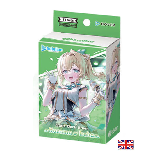 hololive Official Card Game - Start Deck - hSD06e Green : Kazama Iroha (Anglais)