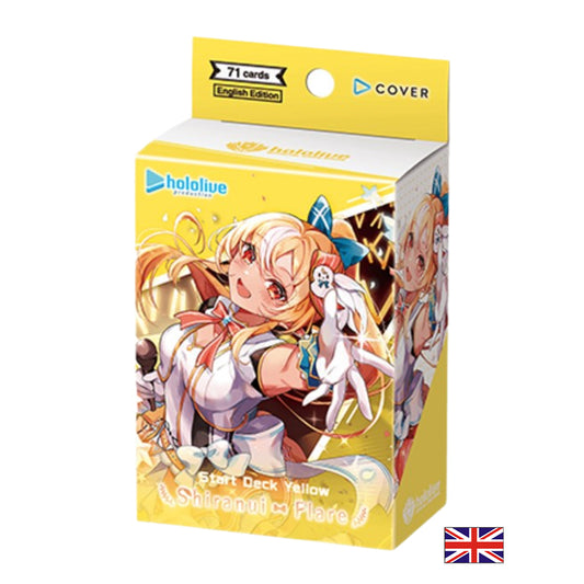 hololive Official Card Game - Start Deck - hSD07e Yellow : Shiranui Flare (Anglais)