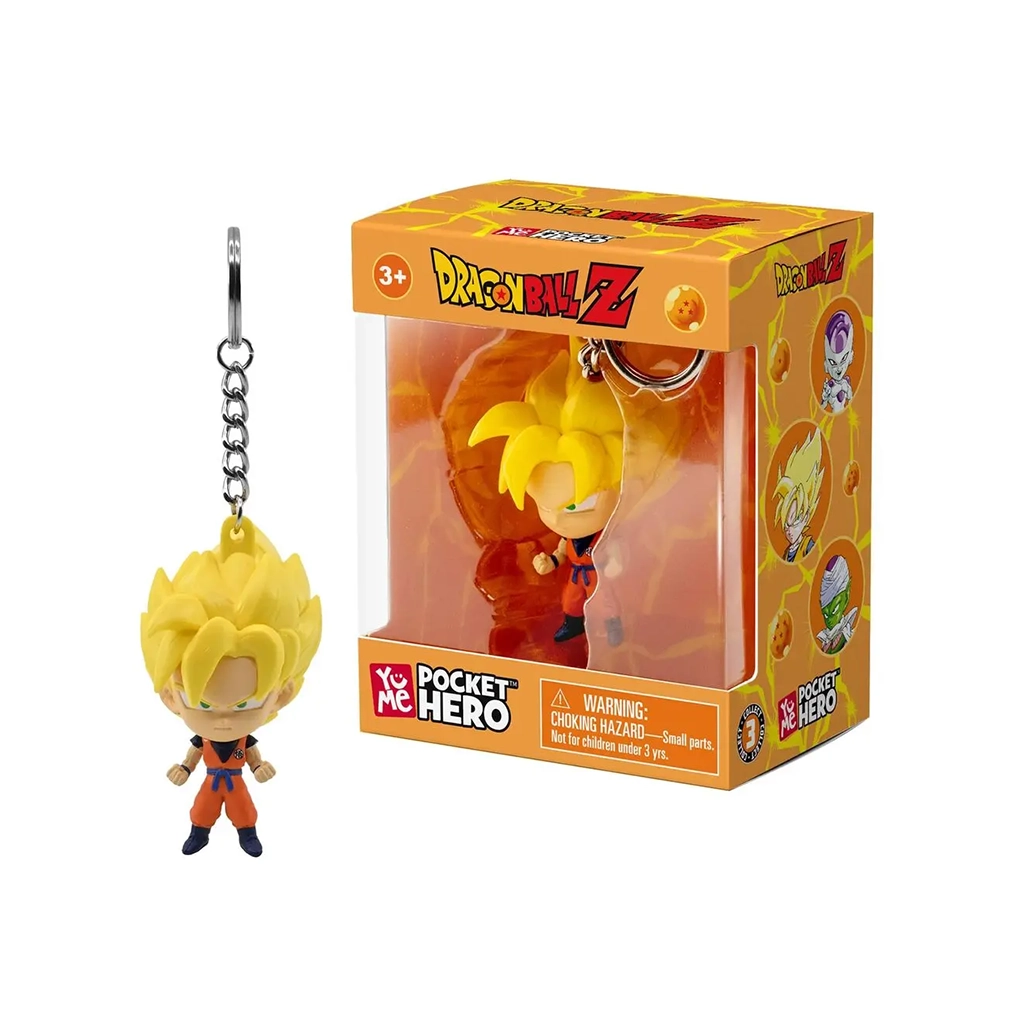 YuMe Pocket Hero - Porte-clés Dragon Ball Z 7cm - Son Goku