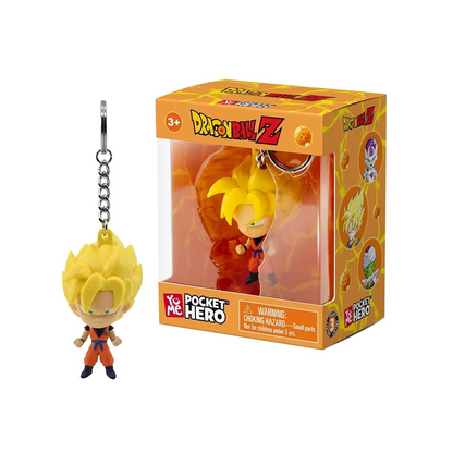 YuMe Pocket Hero - Porte-clés Dragon Ball Z 7cm - Son Goku