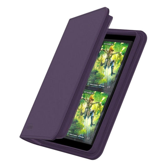 Ultimate Guard - Album Portfolio A5 8-Pocket ZipFolio Xenoskin 160 - Violet