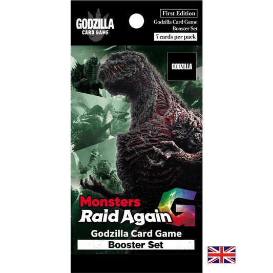Godzilla Card Game - Booster - BP02 G: Monsters Raid Again (Anglais)
