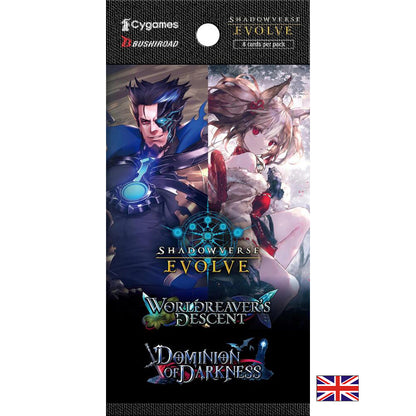 Shadowverse Evolve - Boîte de 12 Boosters - BP1213 Worldreaver's Descent & Dominion of Darkness (Anglais)