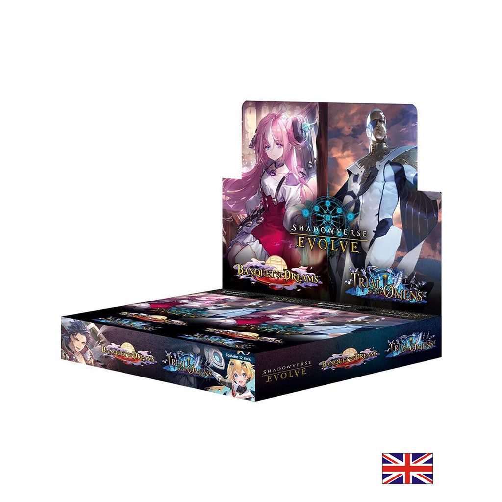 Shadowverse Evolve - Boîte de 12 Boosters - BP1415 Banquet of Dreams & Trial of the Omens (Anglais)