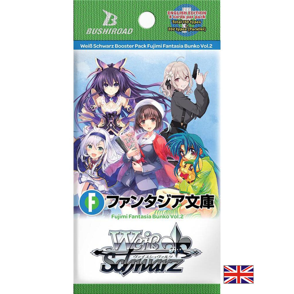 Weiss Schwarz - Boîte de 12 Boosters - Fujimi Fantasia Bunko Vol.2 (Anglais)
