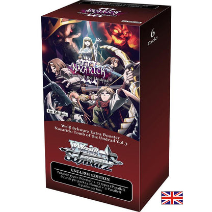 Weiss Schwarz - Boîte de 6 Extra Boosters - Nazarick: Tomb of the Undead Vol.3 EN