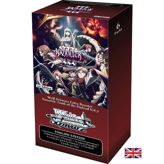 Weiss Schwarz - Boîte de 6 Extra Boosters - Nazarick: Tomb of the Undead Vol.3 EN