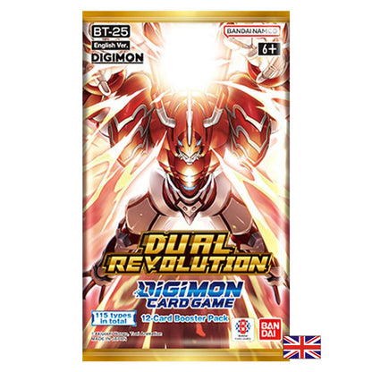 Digimon Card Game - Boîte de 24 Boosters - BT25 DUAL REVOLUTION EN