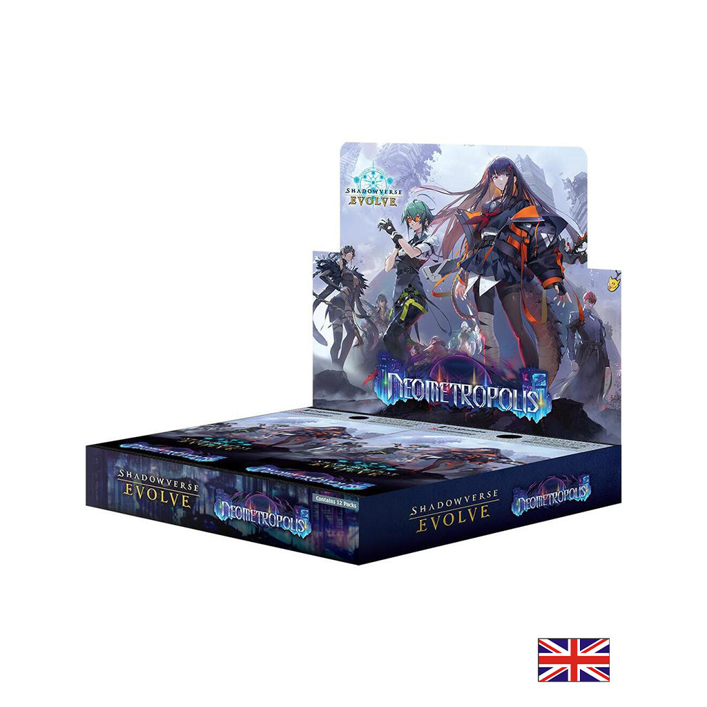 Shadowverse Evolve - Boîte de 12 Boosters - BP18 Neometropolis EN