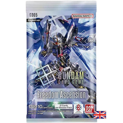 Gundam Card Game - Boîte de 24 Boosters - GD05 Freedom Ascension (Anglais) (Précommande sortie le 24.07.26) (Arrivage prévu le 12.08.26)