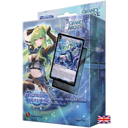 Grand Archive - Starter Deck - Lorraine, Arclight Saber (Anglais)