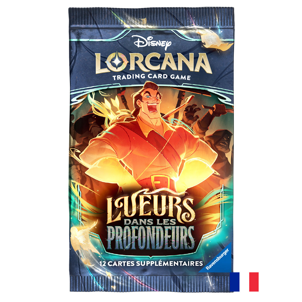 Disney Lorcana - Boîte de 24 Boosters - Chapitre 10 Lueurs dans les Profondeurs FR