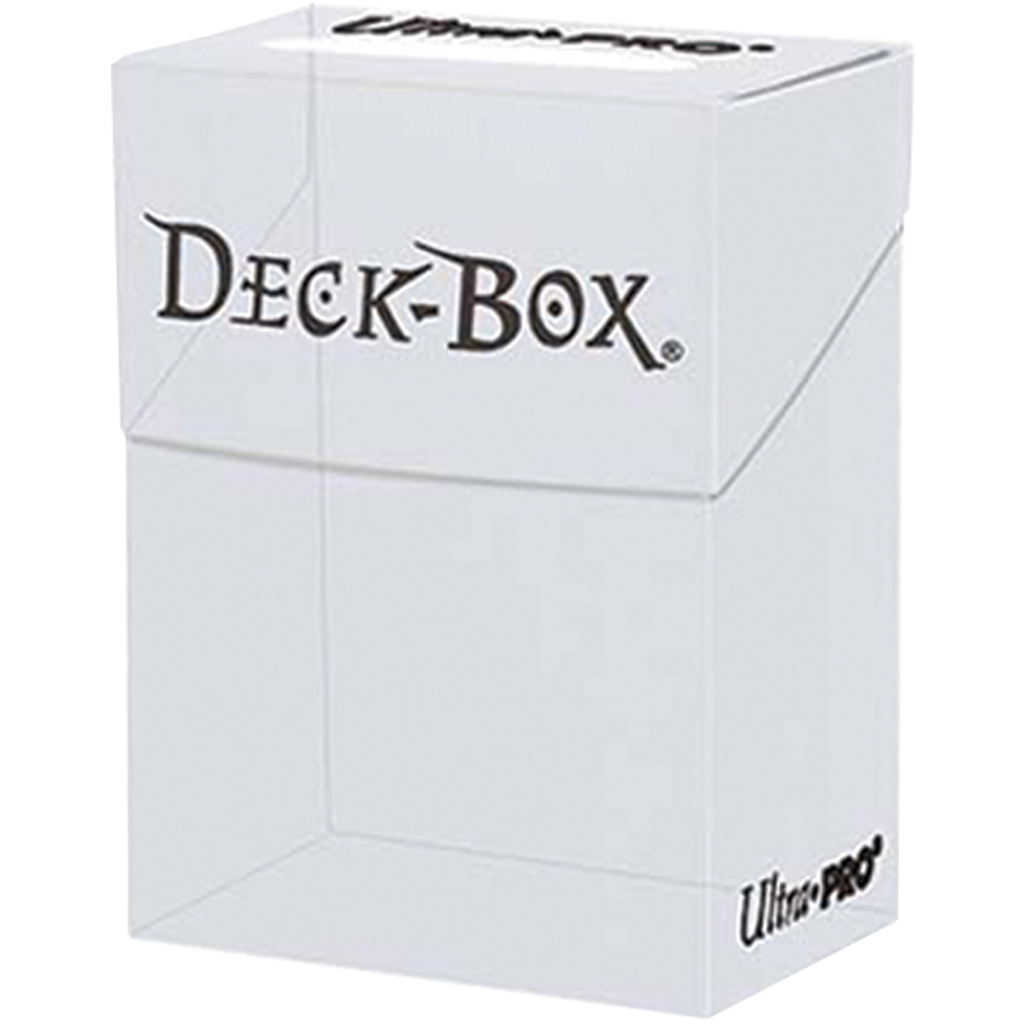 Ultra Pro Deck Box 80+ Transparent