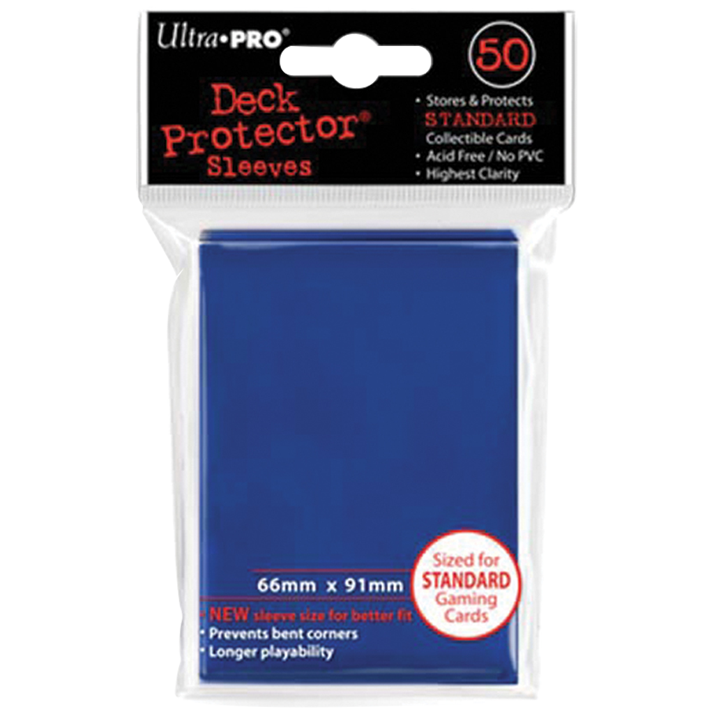 Ultra PRO : 50 Sleeves Standard Bleu