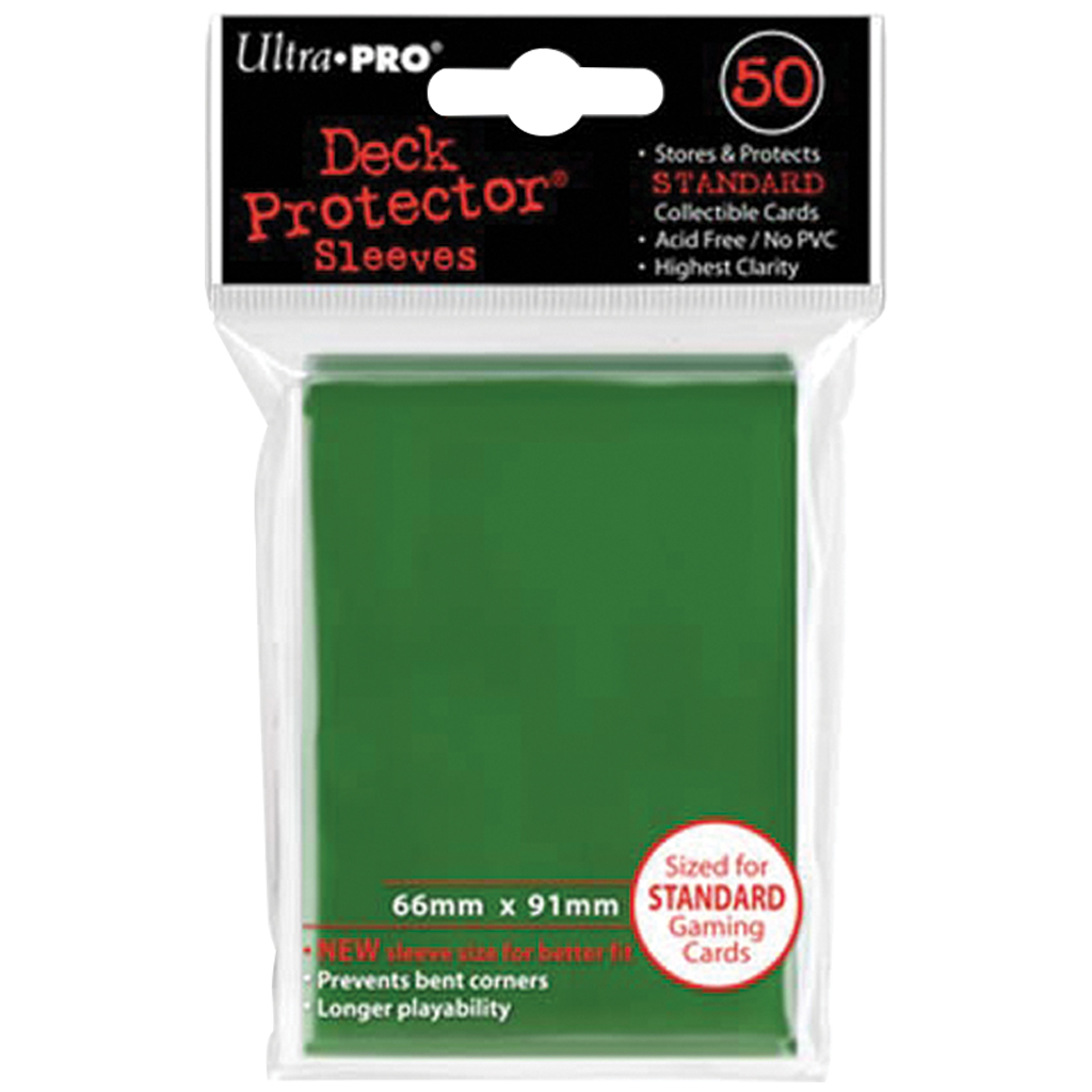 50 Ultra Pro Matte Deck Protector Sleeves Standard Vert