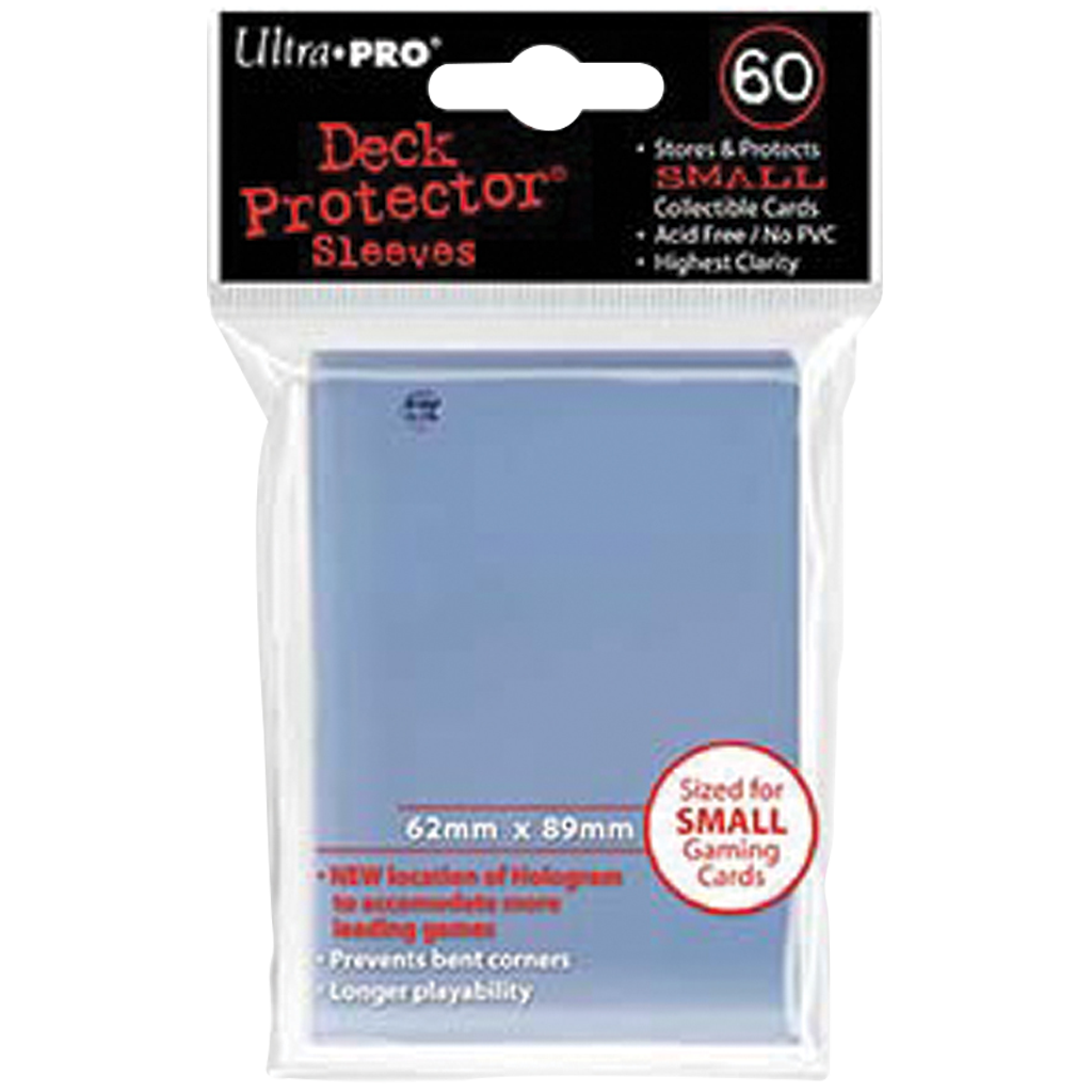 Ultra PRO : 60 sleeves Japonais Transparent/Clear  - Sleeves Small