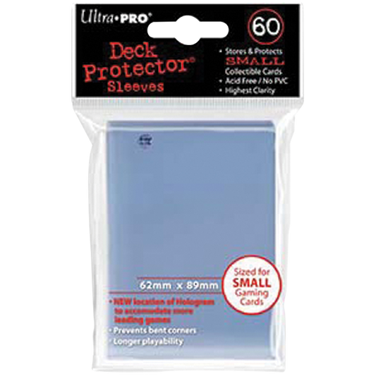 Ultra PRO : 60 sleeves Japonais Transparent/Clear  - Sleeves Small