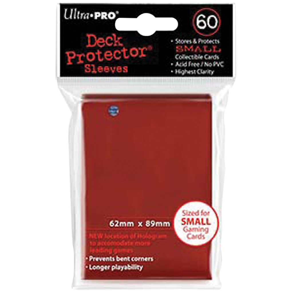 Ultra PRO : 60 sleeves Japonais Rouge - Sleeves Small