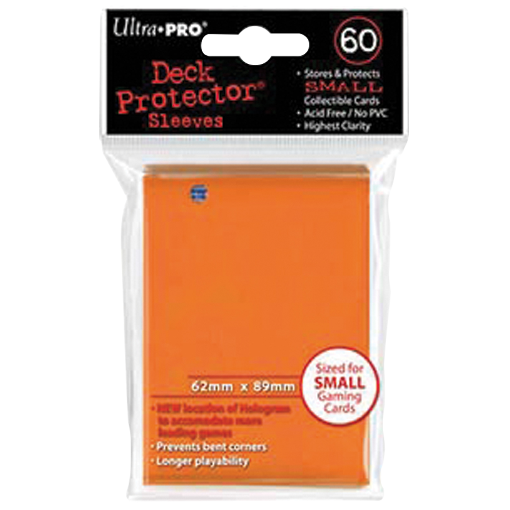 Ultra PRO : 60 sleeves Japonais Orange - Sleeves Small