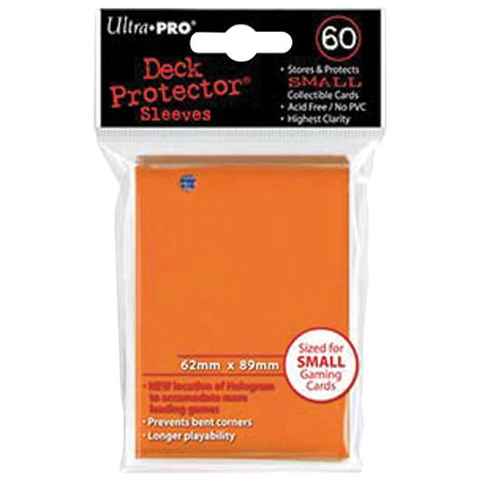 Ultra PRO : 60 sleeves Japonais Orange - Sleeves Small