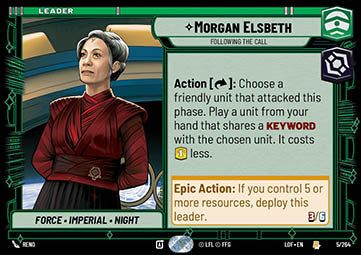 LOF-5  Morgan Elsbeth, Répond À L'Appel - French (NM)