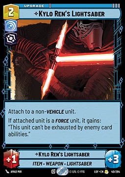 LOF-40  Sabre Laser de Kylo Ren - French (NM)
