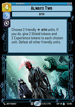 LOF-42  Toujours par Deux - French (NM)