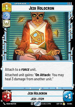 LOF-51  Holocron Jedi - French (NM)