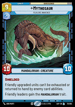 LOF-73  Mythosaur, Folklore Awakened - French (NM)