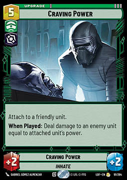 LOF-91  Avide de Pouvoir - French (NM)