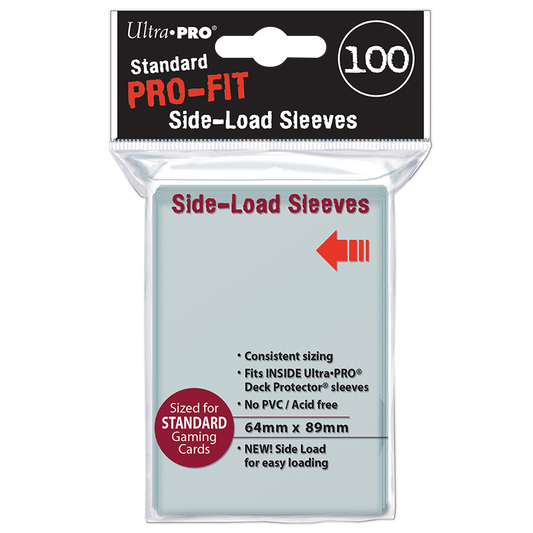 Ultra PRO : 100 PRO-Fit Side Load Sleeves Standard