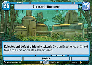 XLAW-283  Avant-Poste de l'Alliance - French (NM)