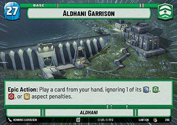 XLAW-286  Garnison d'Aldhani - French (NM)