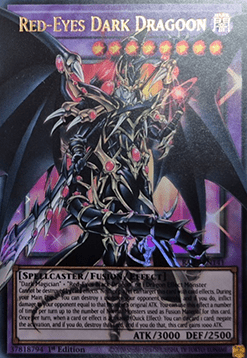 RA05-141  Soldat Dragon Sombre aux Yeux Rouges - French (NM)(V.1 - Ultra Rare)