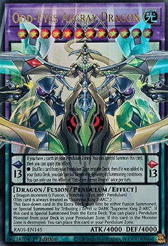 RA05-145  Dragon Arcray aux Yeux Impairs - French (NM)(V.1 - Ultra Rare)