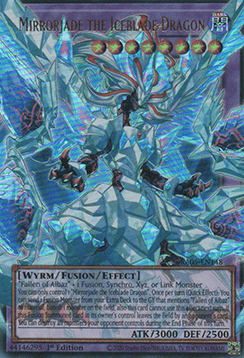 RA05-148  Miroirjade le Dragon de la Lame de Glace - French (NM)(V.1 - Ultra Rare)