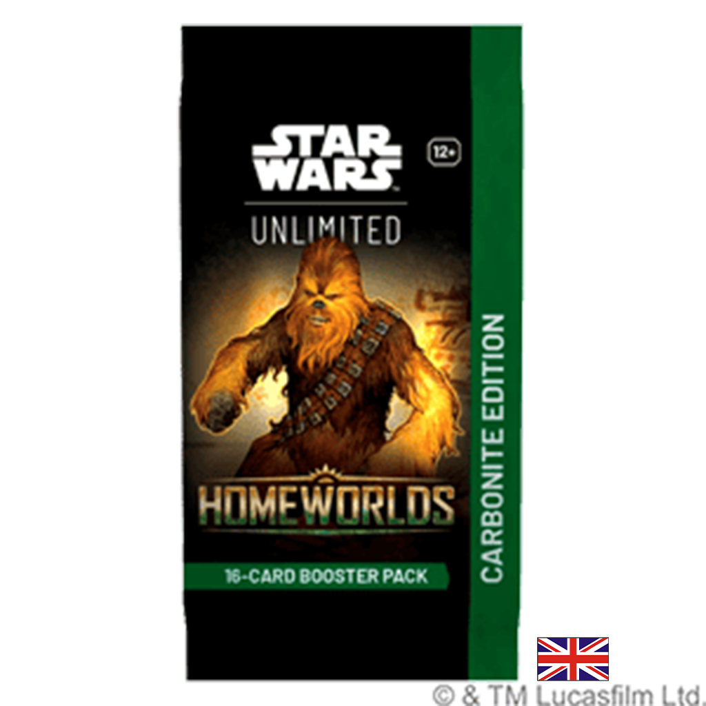 Boite de 12 Boosters Carbonite Edition - Mondes Natals - Star Wars: Unlimited (Précommande sortie le 09.10.26)