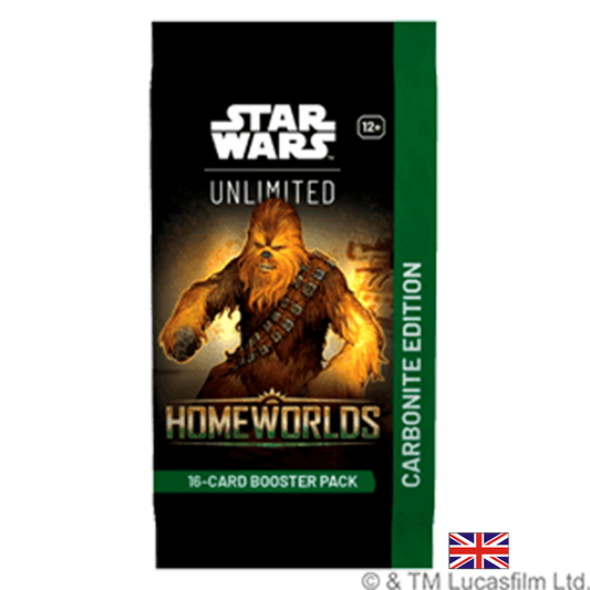 Booster Carbonite Edition - Mondes Natals - Star Wars: Unlimited (Précommande sortie le 09.10.26)