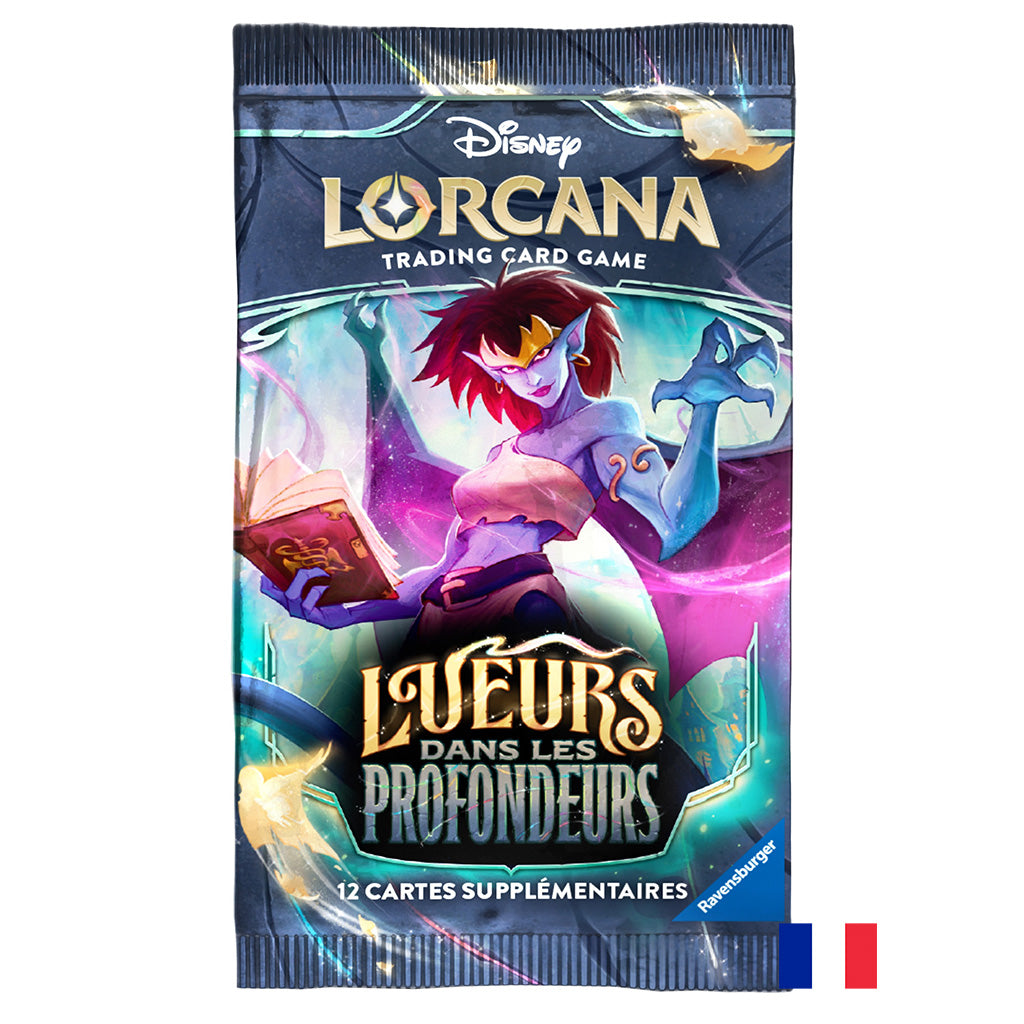Disney Lorcana - Boîte de 24 Boosters - Chapitre 10 Lueurs dans les Profondeurs FR
