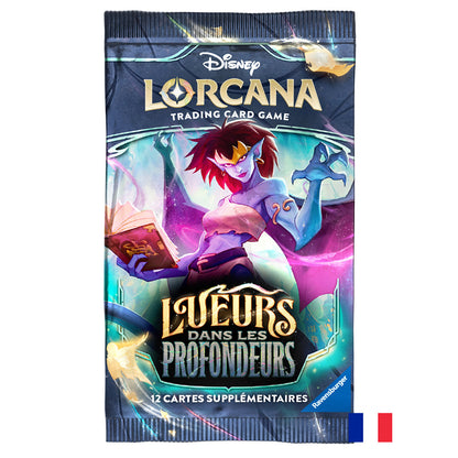 Disney Lorcana - Boîte de 24 Boosters - Chapitre 10 Lueurs dans les Profondeurs FR