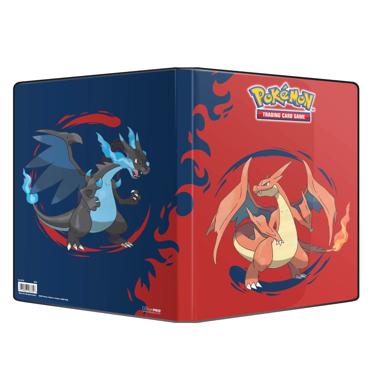 Ultra Pro - Pokémon JCC - Portfolio Album à 9 pochettes Méga-Dracaufeu X et Méga-Dracaufeu Y - 180 Cartes