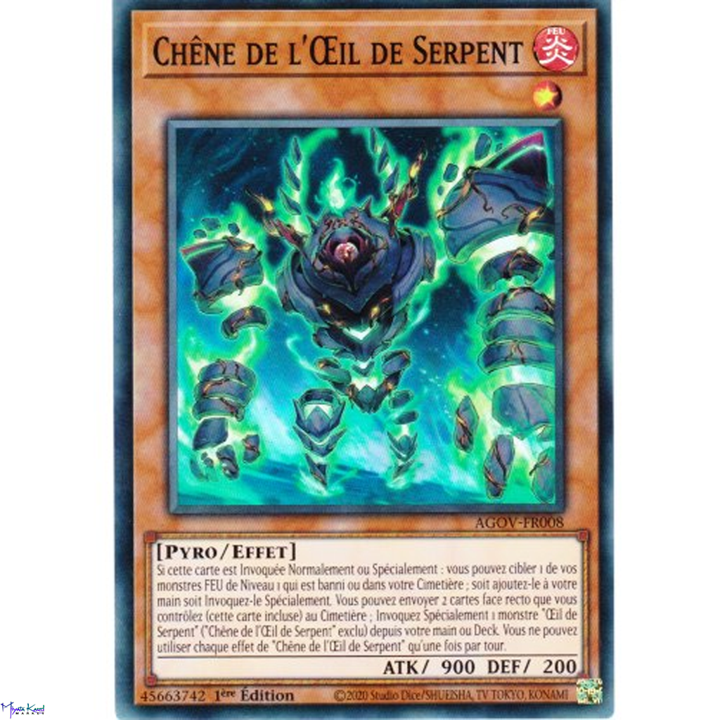 AGOV Chêne de l'Œil de Serpent