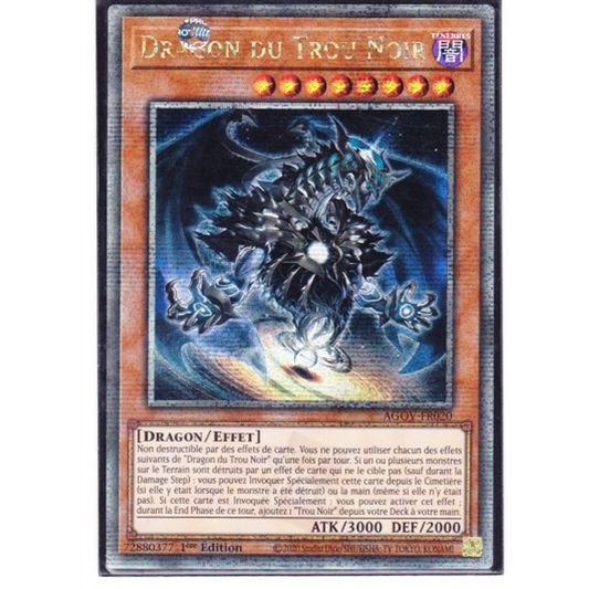 AGOV Dragon du Trou Noir (V.2 - Quarter Century Secret Rare)