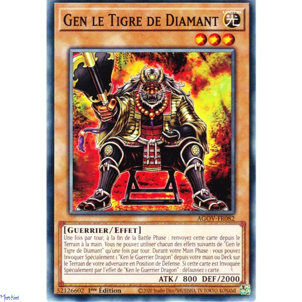 AGOV Gen le Tigre de Diamant