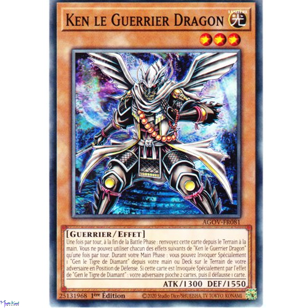 AGOV Ken le Guerrier Dragon