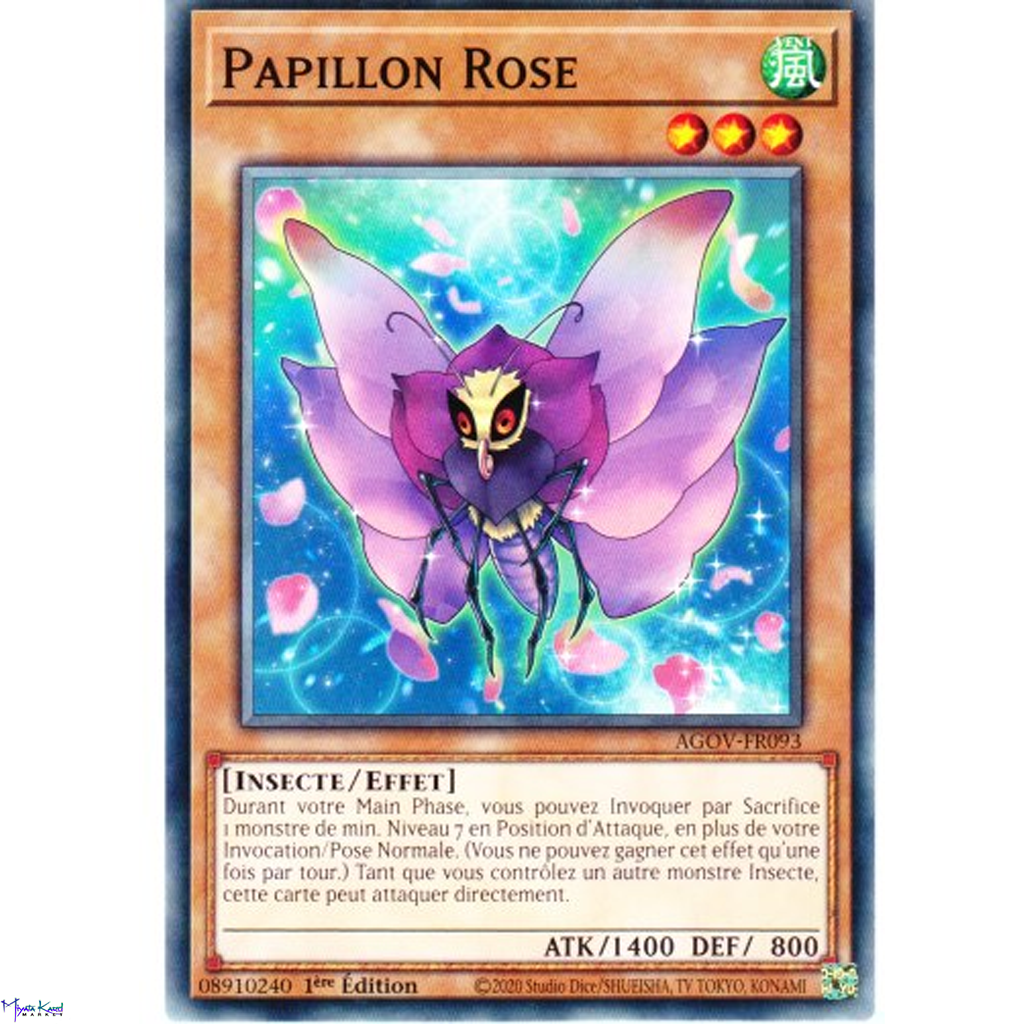 AGOV Papillon Rose